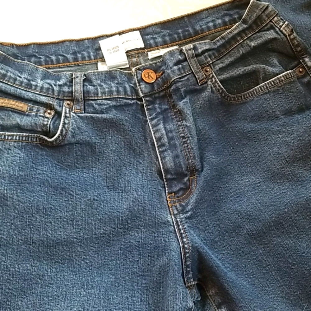 CK womens Jean's size 10 medium wash